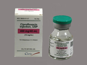 CIPROFLOXACIN 400 MG/40 ML VL