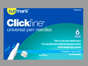 CLICKFINE UNIVERSAL 31G X 1/4"