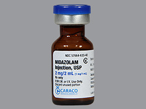 MIDAZOLAM HCL 2 MG/2 ML VIAL