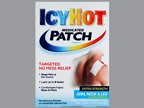ICY HOT MEDICATED PATCH