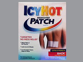 ICY HOT MEDICATED 5% PATCH