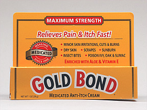 GOLD BOND MED ANTI-ITCH CREAM