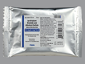 IPRATROPIUM-ALBUTEROL 0.5-3(2.5) MG/3 ML