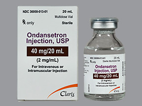 ONDANSETRON 40 MG/20 ML VIAL