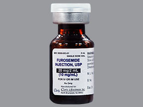 FUROSEMIDE 20 MG/2 ML VIAL