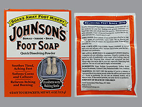 JOHNSON'S FOOT SOAP POWDER
