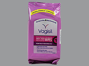 VAGISIL ANTI-ITCH WIPES