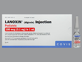 LANOXIN PED 100 MCG/ML AMPUL