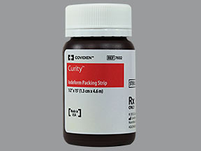 CURITY IODOFORM PACKING STRIPS