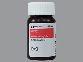 CURITY IODOFORM PACKING STRIPS