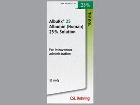 ALBURX (HUMAN) 25% VIAL