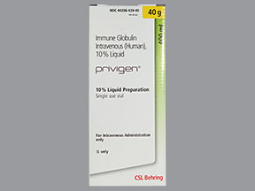 PRIVIGEN 10% VIAL