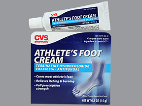 CVS ATHLETE'S FOOT 1% CREAM