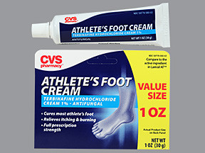 CVS ATHLETE'S FOOT 1% CREAM