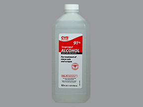 CVS ISOPROPYL ALCOHOL 91%