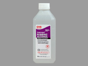 CVS ISOPROPYL ALCOHOL 70%