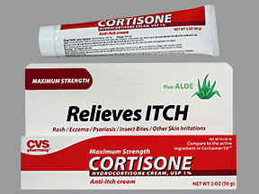 CVS HYDROCORTISONE 1% CREAM