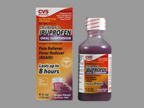 CVS CHLD IBUPROFEN 100 MG/5 ML