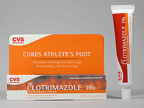 CVS CLOTRIMAZOLE 1% CREAM