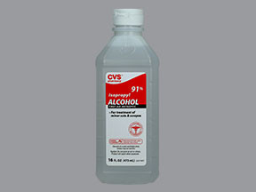 CVS ISOPROPYL ALCOHOL 91%