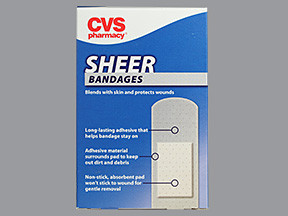 CVS SHEER BANDAGES