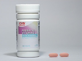 CVS PRENATAL VITAMIN TABLET