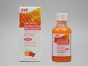 CVS CHLD IBUPROFEN 100 MG/5 ML