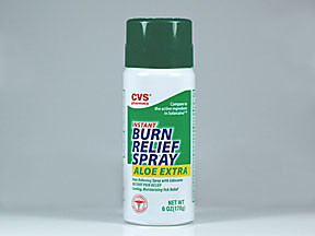 CVS BURN RELIEF W-ALOE SPRAY