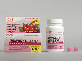 CVS CRANBERRY 450 MG TABLET