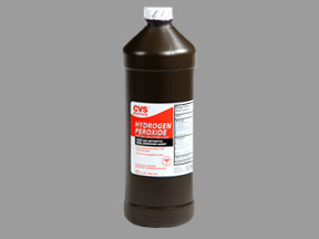 CVS HYDROGEN PEROXIDE 3% SOLN