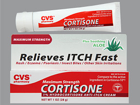 CVS HYDROCORTISONE 1% CREAM