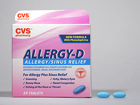 CVS ALLERGY-D TABLET
