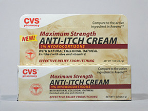 CVS ANTI-ITCH 1% CREAM