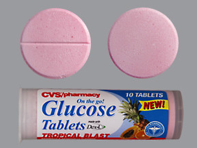 CVS GLUCOSE 4 GRAM TABLET CHEW