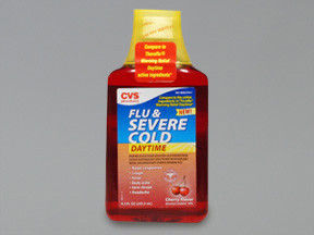 CVS FLU-SEVERE COLD LIQUID