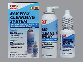 CVS EAR WAX CLEANSING SYSTEM