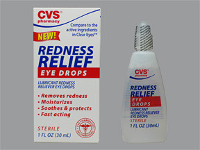 CVS REDNESS RELIEF EYE DROPS