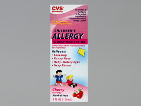 CVS ALLERGY 12.5 MG/5 ML LIQ