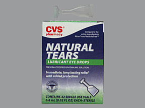 CVS NATURAL TEARS DROPS