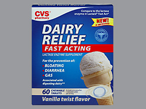 CVS DAIRY RLF 9,000 UNIT CHEW