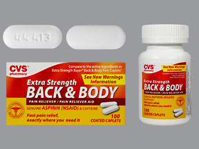 CVS BACK & BODY PAIN RLF CPLT