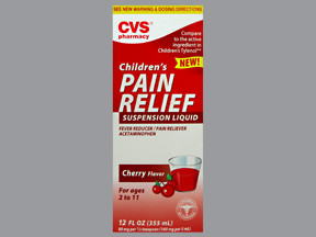 CVS CHILD PAIN RLF 160 MG/5 ML
