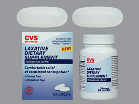 CVS LAX DIETARY 500 MG CAPLET