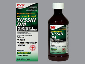 CVS TUSSIN DM MAX LIQUID