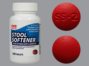 CVS STOOL SOFTENER-LAXATIVE TB