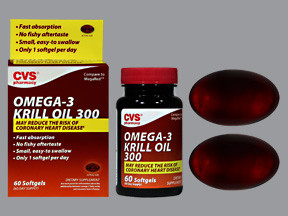 CVS OMEGA-3 KRILL OIL 300 SFGL