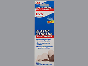 CVS ELASTIC BANDAGE 6"