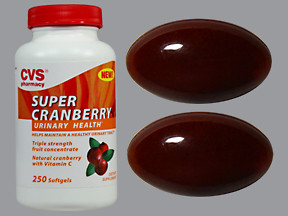 CVS SUPER CRANBERRY SOFTGEL