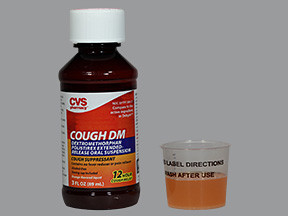 CVS COUGH DM ER 30 MG/5 ML SUS