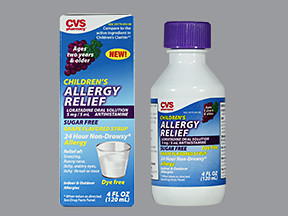 CVS ALLERGY RELIEF 5 MG/5 ML